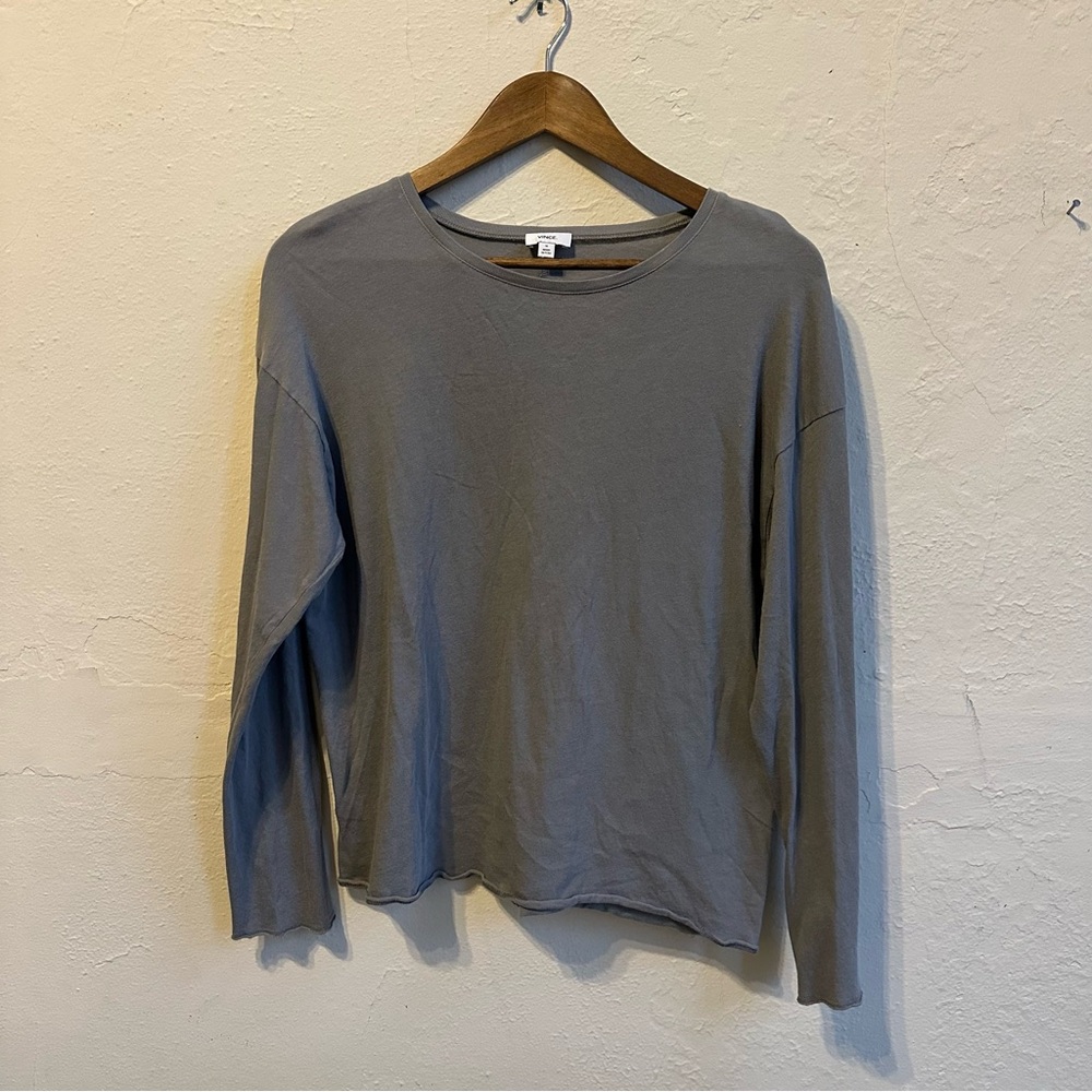 Vince Long Sleeve Shirt 100% Cotton